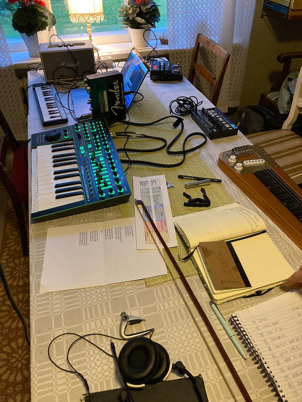 Kreativiteten flödar i Woodstock studios