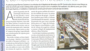 Grupo Aquinos com 3 empresas no Top 10 das 1000 Maiores Empresas do Centro, no seu setor