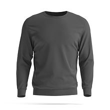 Black Sweater - crewneck men's sweatshirt 3D Model
