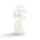 Plastic Baby Bottle With Milk - transparent children feeding container 3D Model