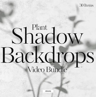 Plant Shadow Backdrops Video Bundle