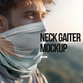 Neck Gaiter Neckwear Mockup