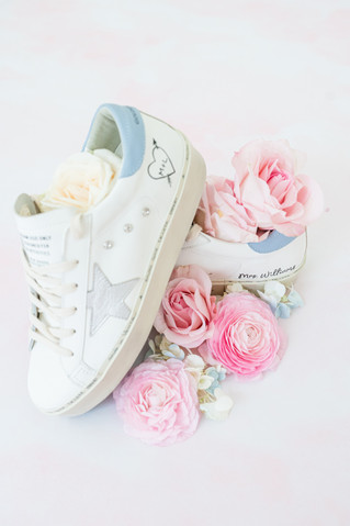 Pyles Shoes with Flowers