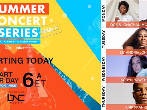 GOSPEL ARTISTS TO PERFORM ON BNC’s START YOUR DAY WITH SHARON AND MIKE 