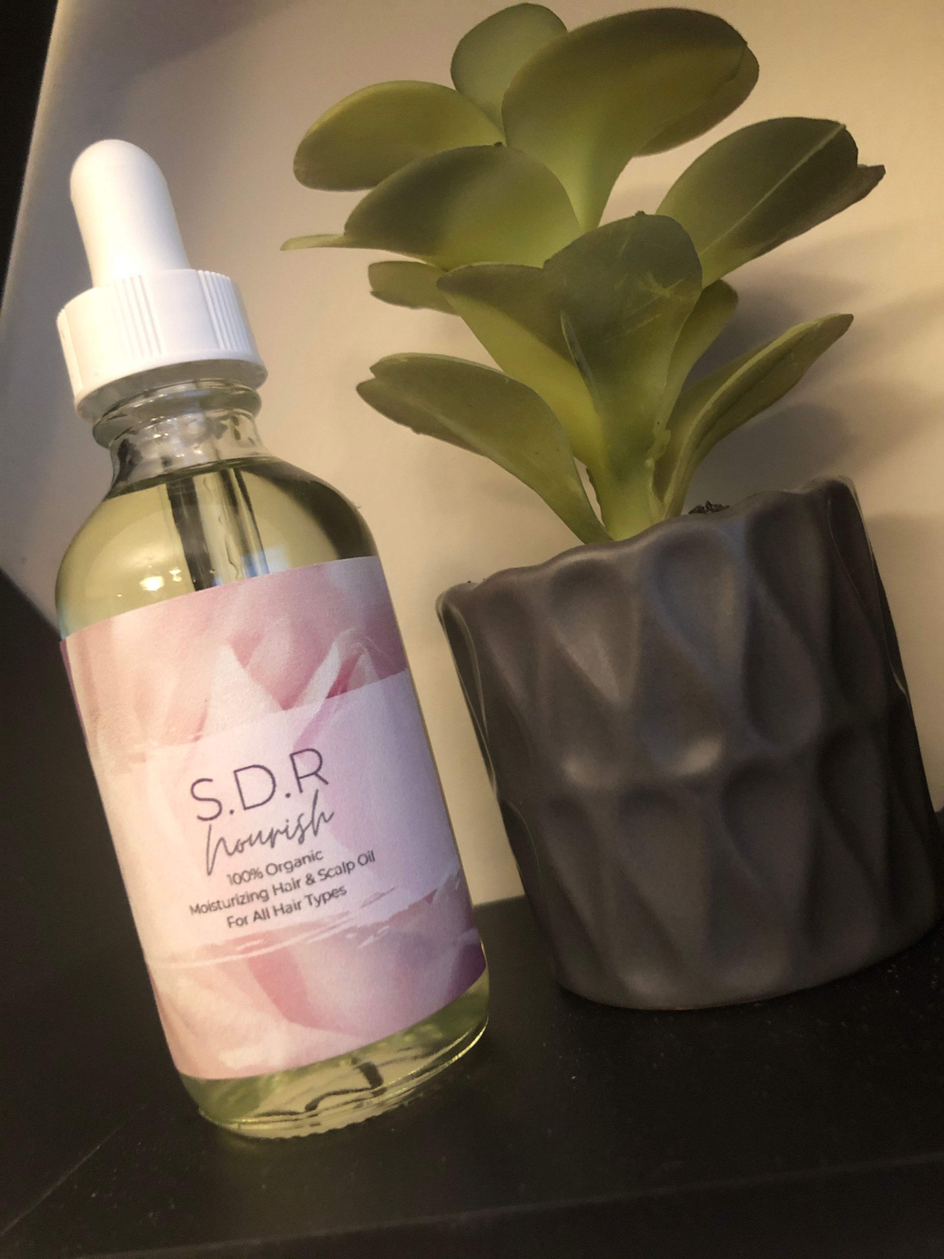 SDR Nourish: Soothing Scalp Hair Oil