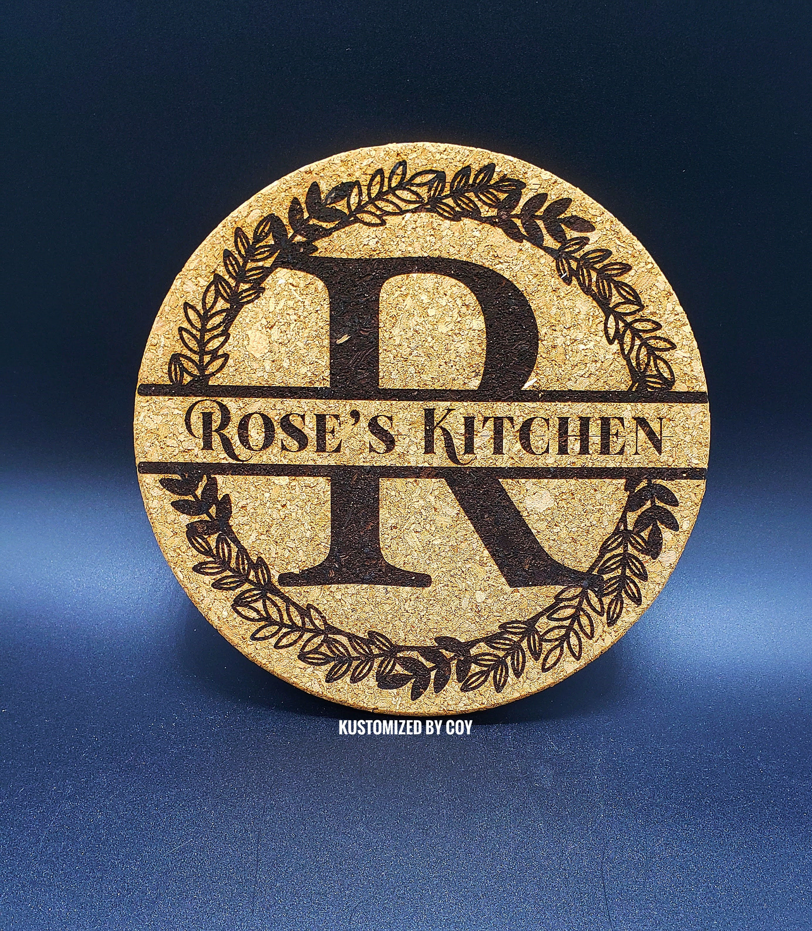 Set of Custom Cork Trivet