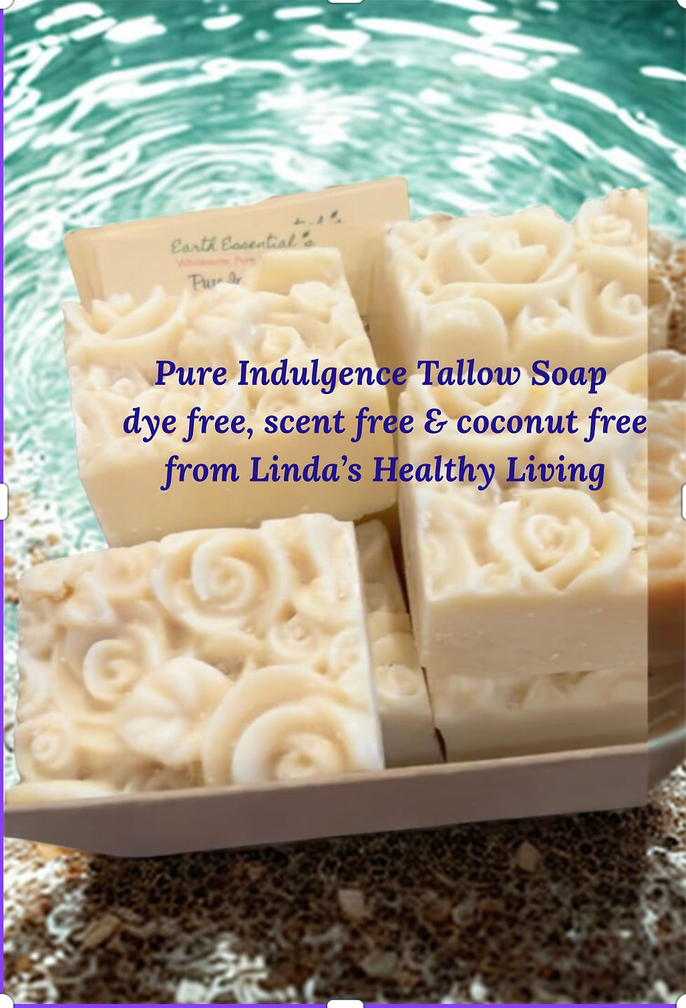 Thumbnail: Pure Indulgence ~Tallow Bar, Unscented & Uncolored