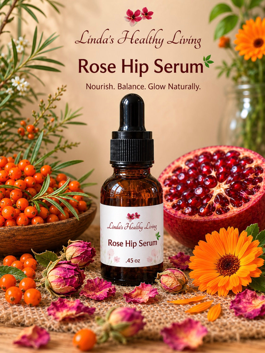 Organic Rose Hip Serum