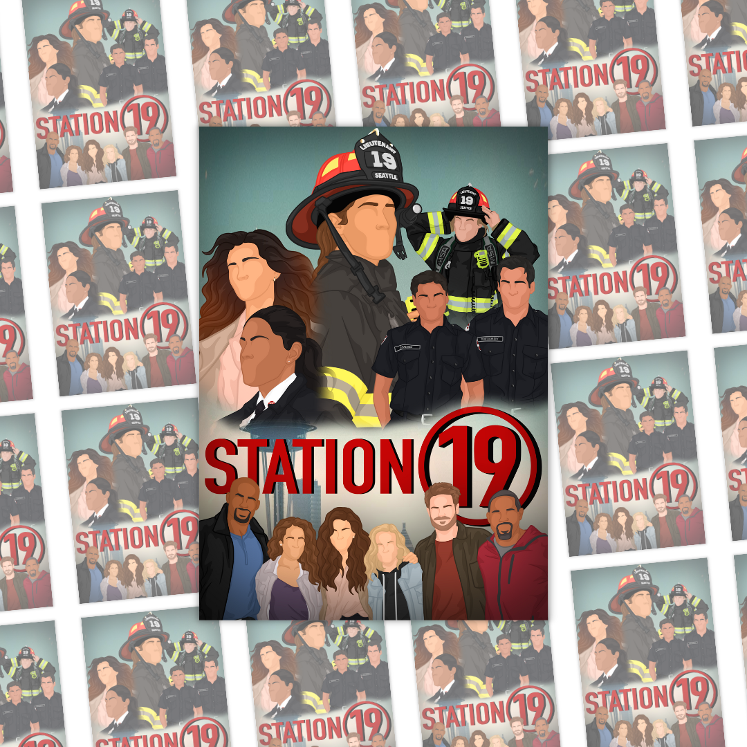 Station 19 Series Digital Poster