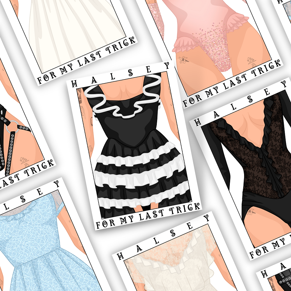 For My Last Trick Oufits Digital Prints