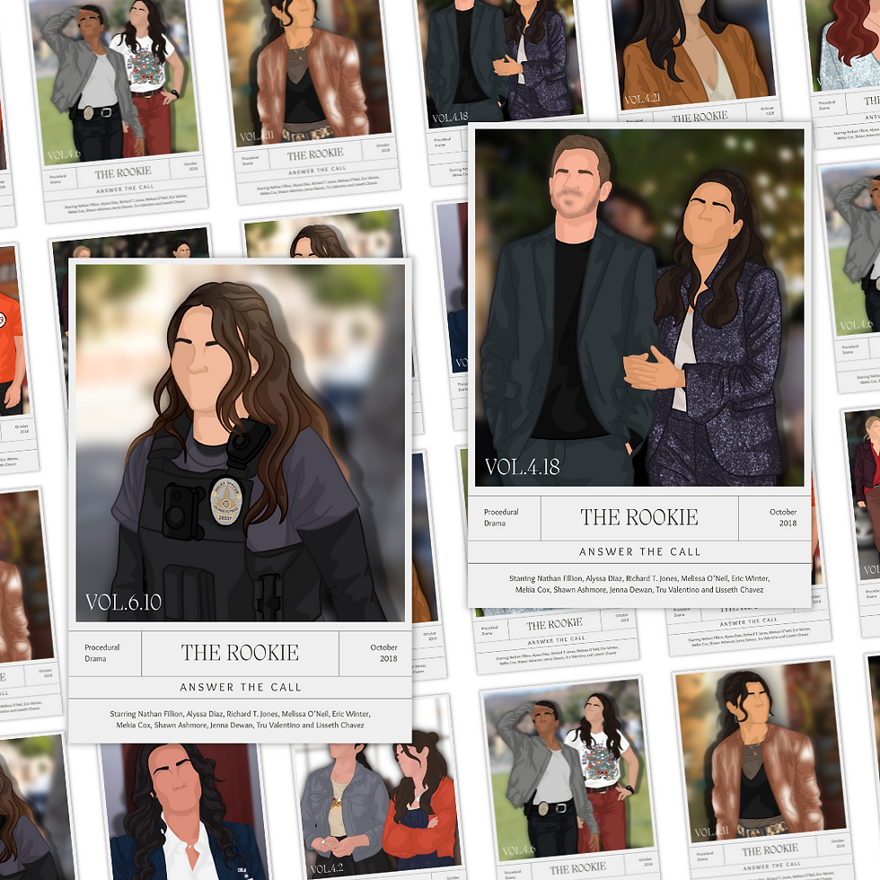 The Rookie Episode Digital Poster Pack