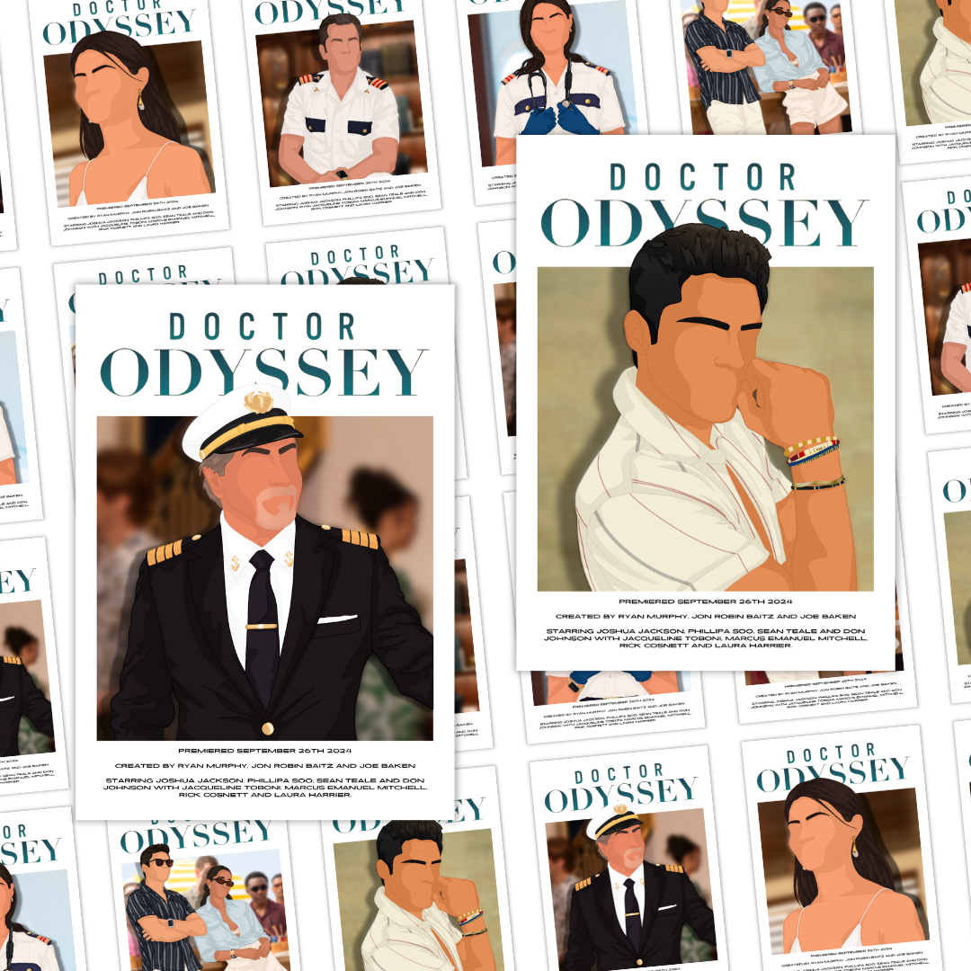 Doctor Odyssey Minimalist Digital Poster Pack