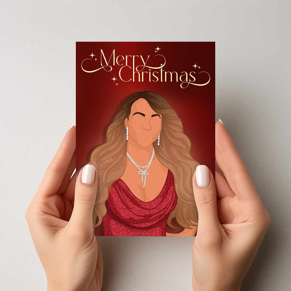 'Merry Christmas' Printable Card