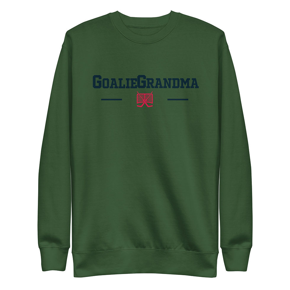 Thumbnail: Goalie Grandma Crew Neck