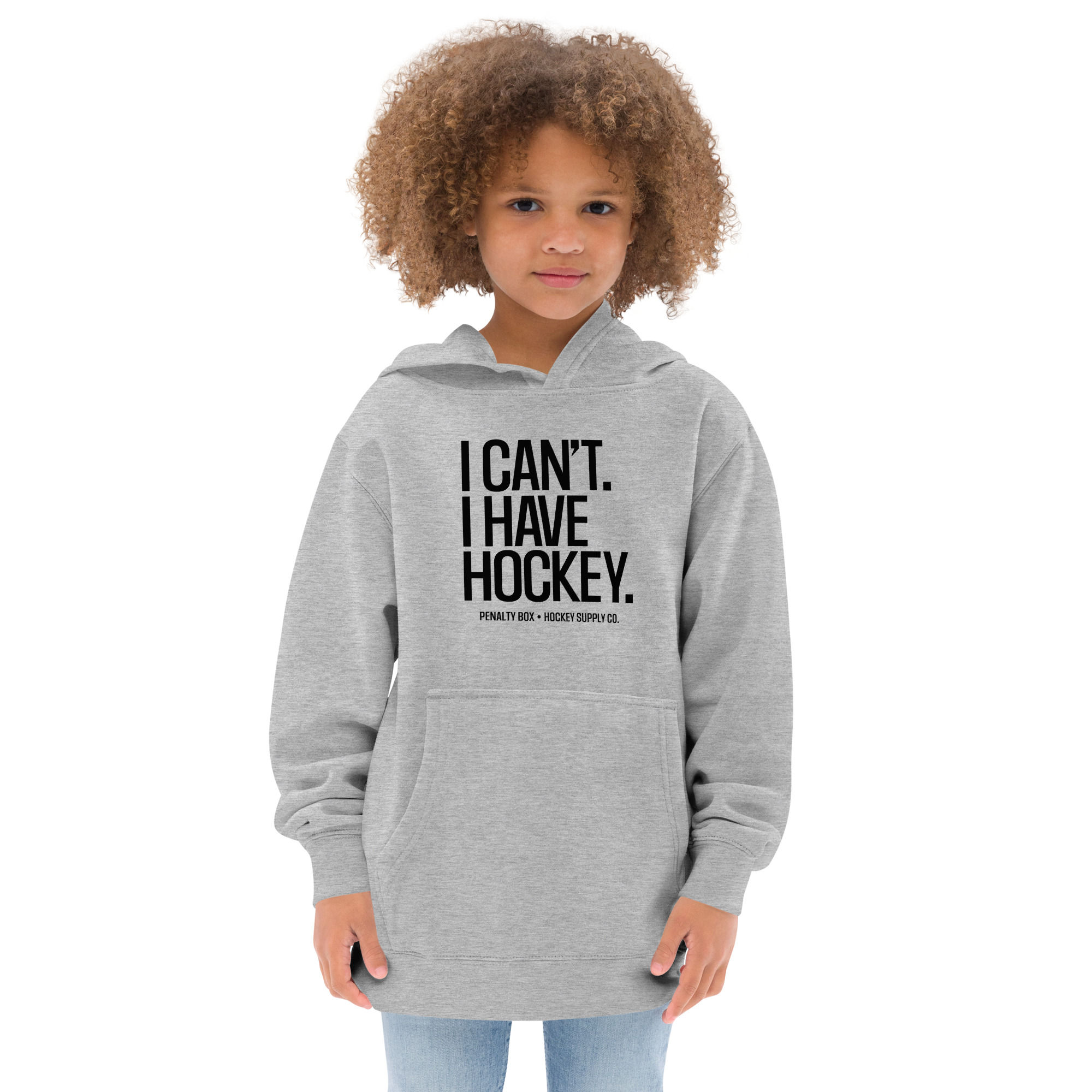 I Can't I Have Hockey Hoodie Youth