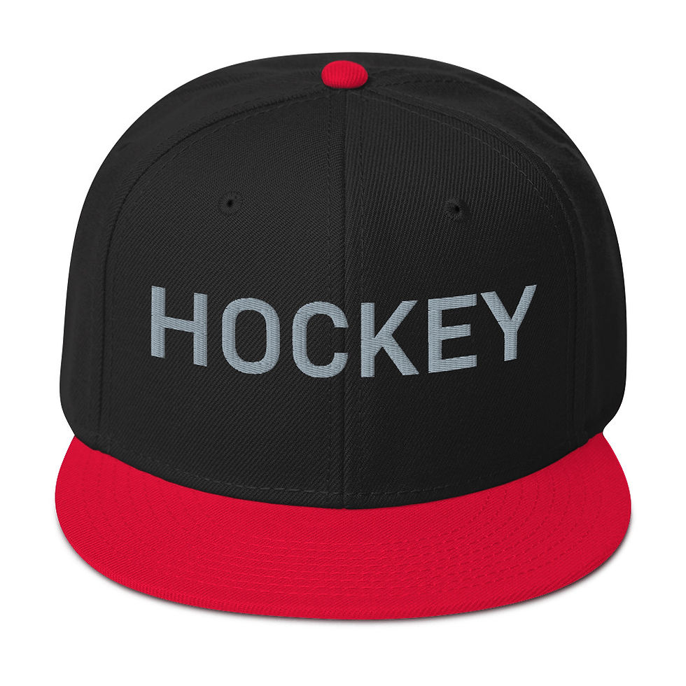 Thumbnail: HOCKEY Flatbrim Snapback Hat