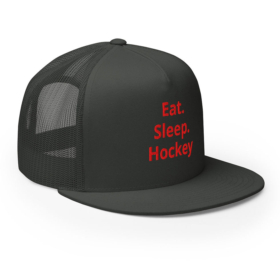 Thumbnail: Eat. Sleep. Hockey. Trucker Cap