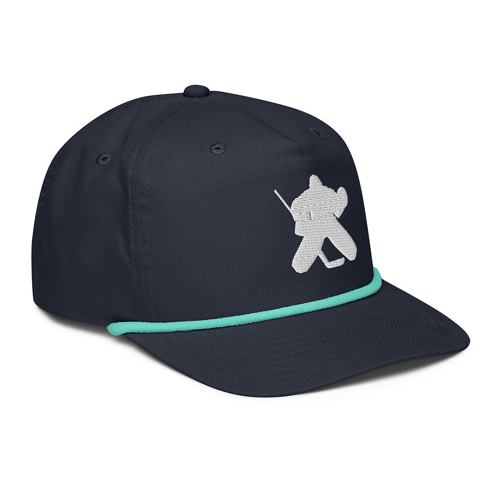 Thumbnail: Goalie Icon Golf Rope Cap