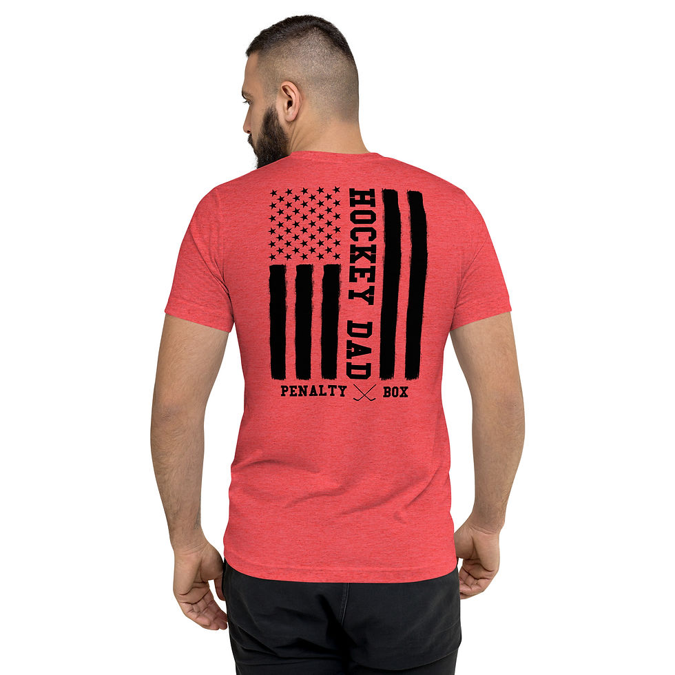 Thumbnail: Hockey Dad Flag Tee