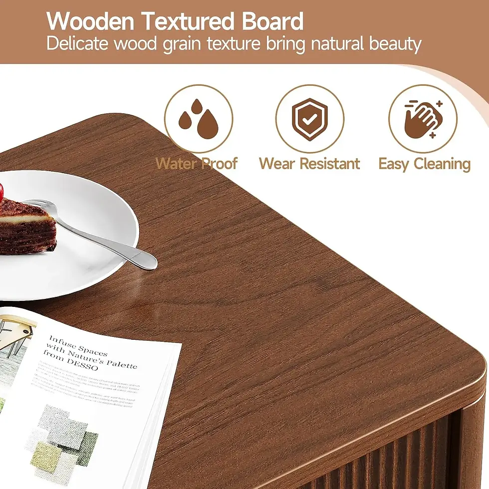 Thumbnail: Mid-Century Modern MDF Coffee Table With Hydraulic Lift