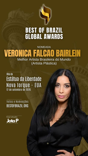 Premiação Melhor do Brasil no Mundo NOMEADA: VERÔNICA FALCÃO