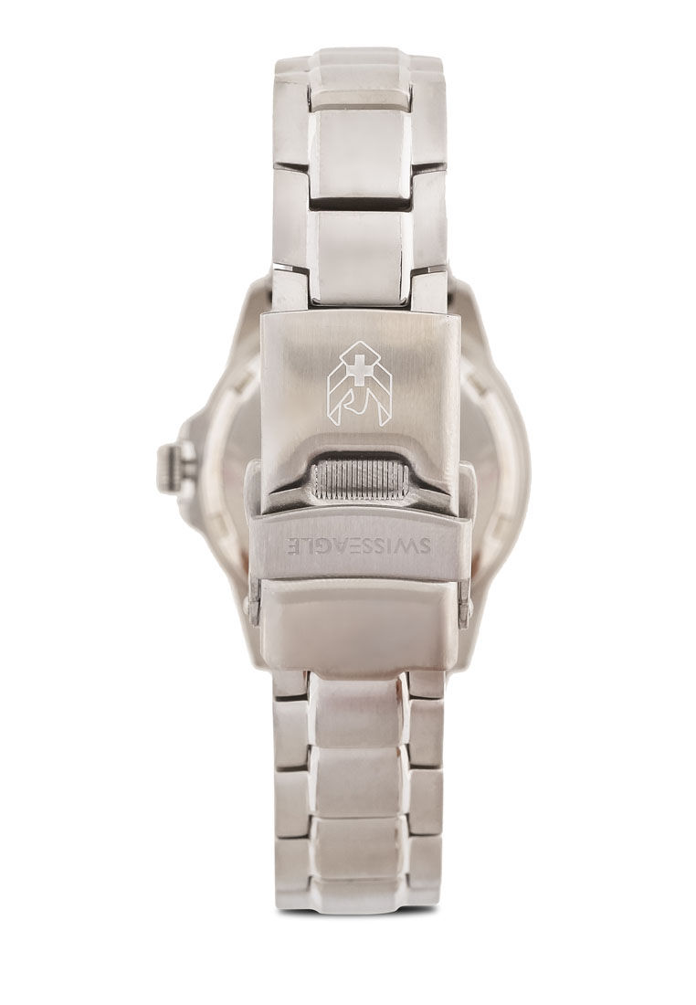 Thumbnail: Swiss Eagle Battalion Stones Ladies Watch