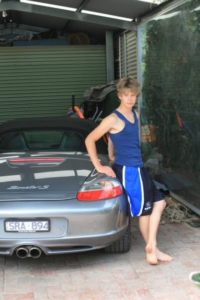 One of the few pictures I have with the car, taken a few years later, Summer of 2009.
