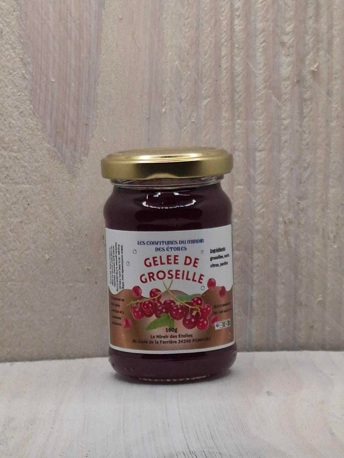 pot de gelée de groseille 100g