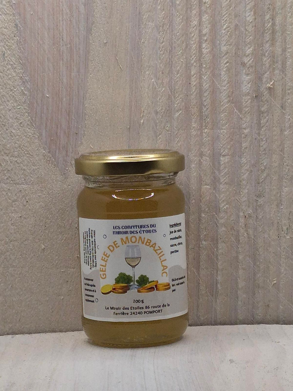 pot de gelée de Monbazillac 100g