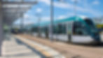 NET Nottingham Tram at Station