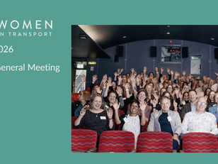 Women in Transport Annual General Meeting Banner