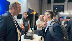 UKTram Lead Engineer Phill Terry at Innotrans