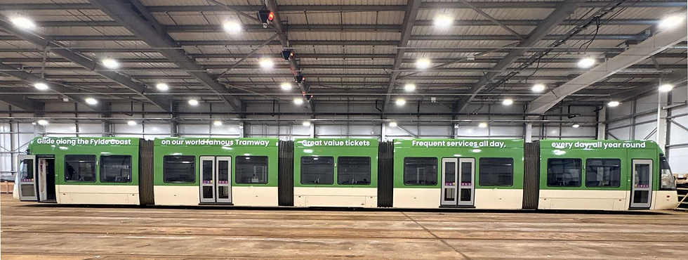 Blackpool Tramway Livery