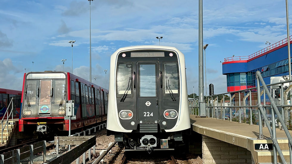 Docklands Light Railway Old and New