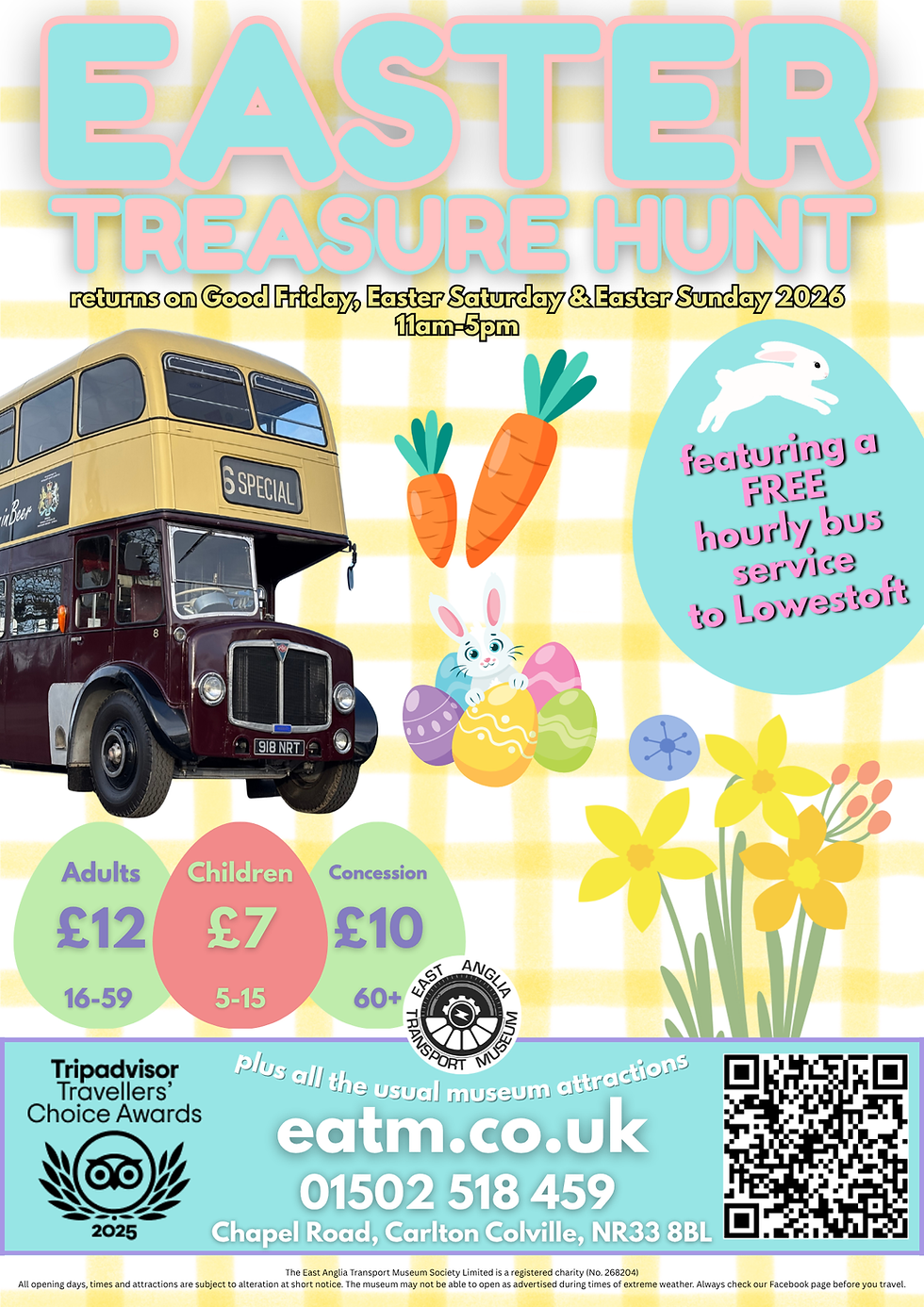 Easter events at East Anglia Transport Museum