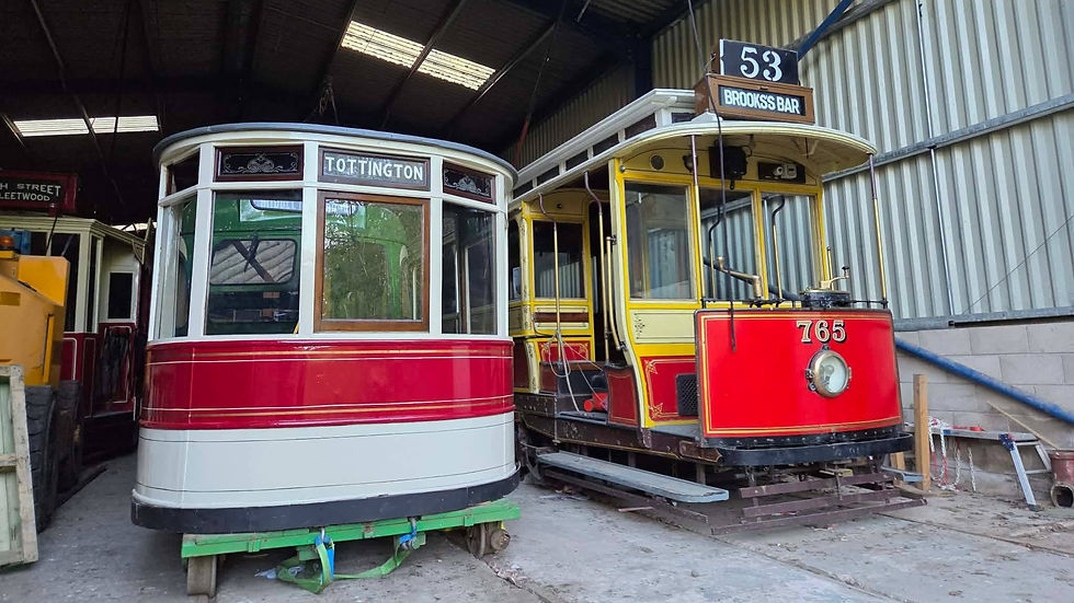 Heritage Trams at Heaton