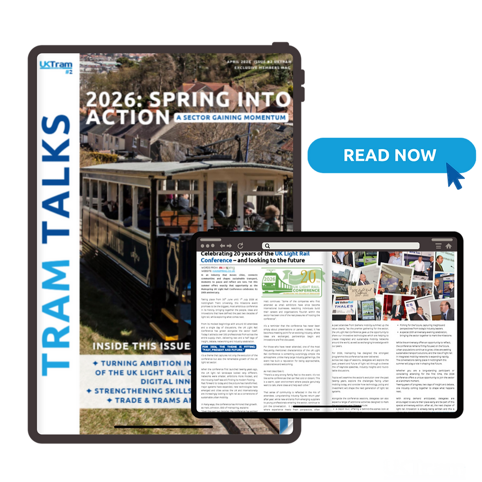 Tram Talks E-Mag