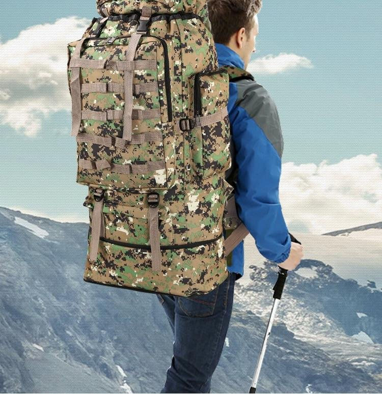 Thumbnail: Waterproof Outdoor Camping Hiking 100L Large Capac