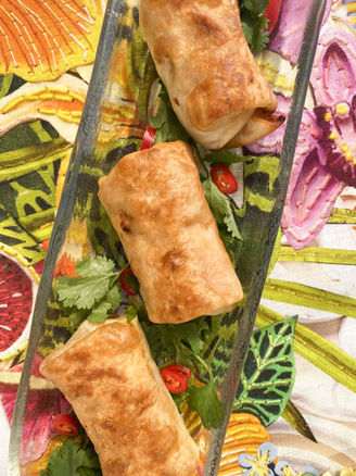 Mini Chicken Chimichangas