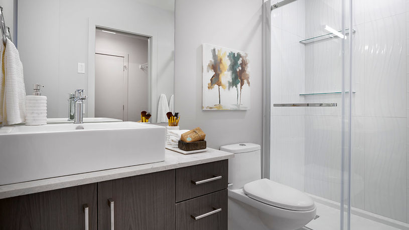 Cube suite bathroom