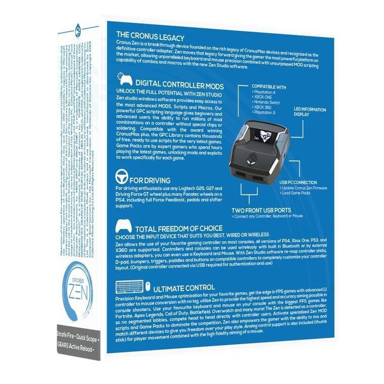 Thumbnail: Wired & Wireless Controller Converter Black