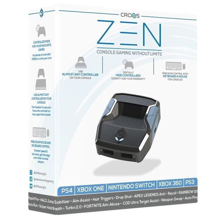 Thumbnail: Wired & Wireless Controller Converter Black