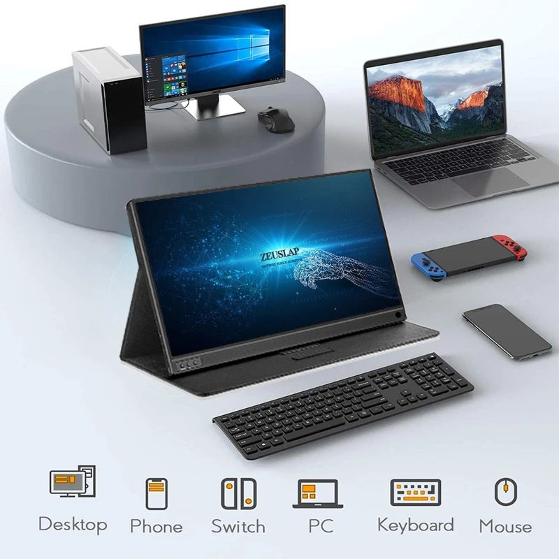 Thumbnail: ZEUS 16" 2.5K 144Hz Portable Touchscreen Monitor