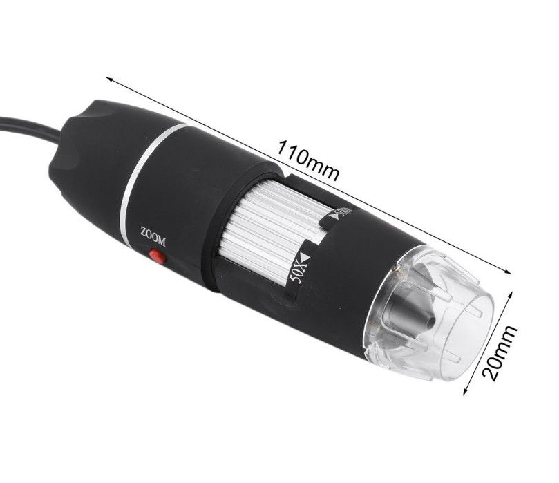Thumbnail: Black Digital Microscope Camera with Magnifier Lens
