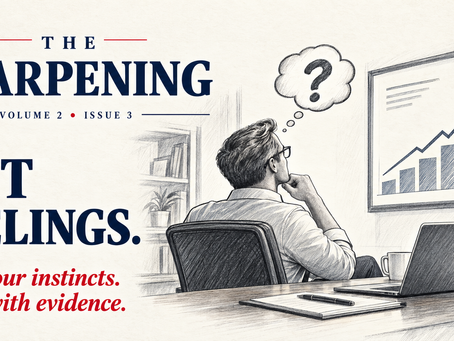 Trust your instincts, then verify with evidence. Learn how leaders can investigate gut feelings, challenge assumptions, and make better decisions.