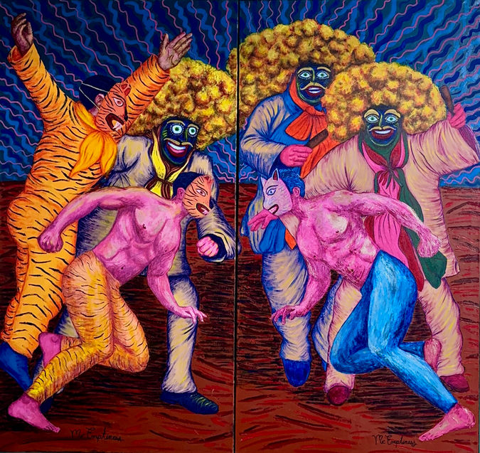 Tlacololeros, arte mexicano, mr. emptiness, guerrero, danzas de guerrero, México,