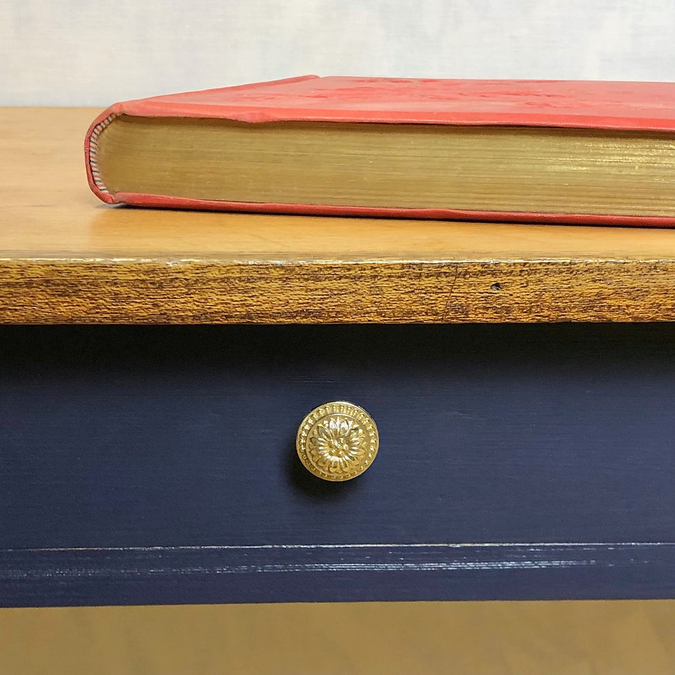 Miniature : Table-bureau Bleu de Sèvres