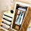 Miniature : Armoire asymétrique beige lin