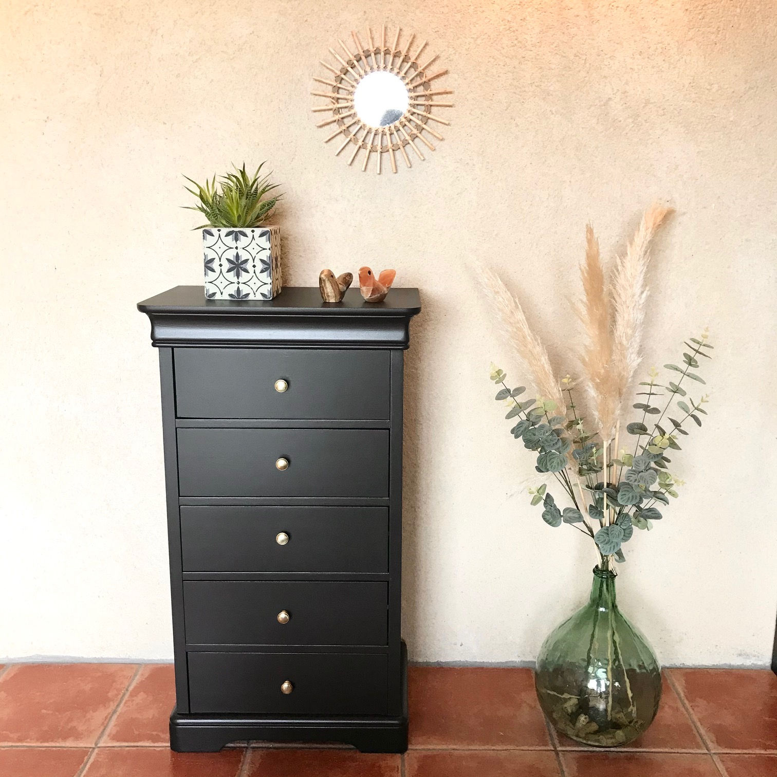 Chiffonnier 5 tiroirs