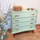 Miniature : Commode verte 4 tiroirs